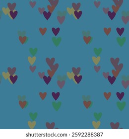 Seamless heart vector, vector backgrounds, ornamental pattern, heart pattern background, background design, heart shape, vector abstract, vector shapes, Valentine's day, seamless background