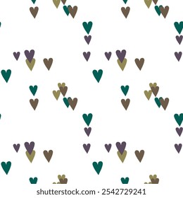Seamless heart vector, vector backgrounds, simple heart pattern, ornament vector, seamless patterns, vector design, background pattern, background texture, heart shape, heart symbol