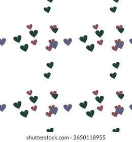 Seamless heart vector, backgrounds and textures, heart symbol, ornament vector, seamless wallpaper, vector abstract, seamless background, vector design, simple heart pattern