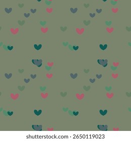 Seamless heart vector, backgrounds and textures, vector design, seamless patterns, cute heart pattern, Valentine's day pattern, background design, vector backgrounds, abstract background