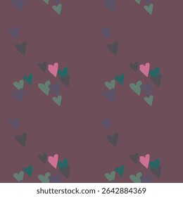 Seamless heart vector, vector backgrounds, Valentine's day, vector shapes, heart background, pattern design, heart pattern, love symbol, background texture, background pattern