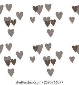 Seamless heart vector, cute heart pattern, vector illustration, seamless patterns, background pattern, vector design, background vector, I love you symbol, ornament pattern, Valentine's day