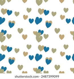 Seamless heart vector, love symbol, seamless wallpaper, seamless pattern, vector abstract, ornament vector, simple heart pattern, seamless background, vector background, pattern design