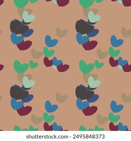 Seamless heart vector, I love you symbol, heart pattern, ornamental pattern, ornaments vector, seamless pattern vector, heart symbol, seamless background, background design, heart background pattern