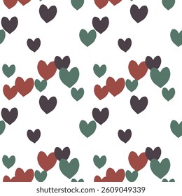 Seamless heart vector, I love you symbol, backgrounds and textures, ornamental pattern, abstract background, vector illustration, pattern background, vector abstract, seamless wallpaper