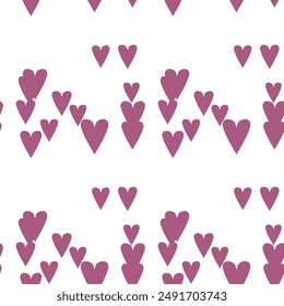 Seamless heart vector, ornament vector, vector design, Valentine's day, vector abstract, heart symbol, background design, simple heart pattern, heart background, seamless patterns