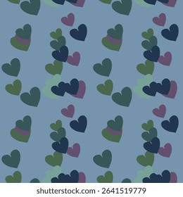 Seamless heart vector, ornaments vector, background pattern, seamless pattern, seamless wallpaper, ornament pattern, simple heart pattern, vector backgrounds, seamless texture