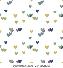 Seamless heart vector, pattern vector, heart pattern, vector abstract, heart shape, seamless wallpaper, seamless background, love symbol, vector backgrounds, Valentine's day pattern