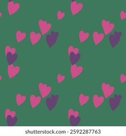 Seamless heart vector, seamless pattern, abstract background, I love you symbol, ornamental pattern, vector shapes, seamless background, simple heart pattern, vector design, background design
