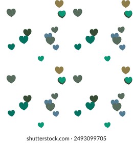 Seamless heart vector, seamless pattern, heart pattern background, abstract background, simple heart pattern, vector background, vector abstract, love symbol, heart symbol, Valentine's day pattern