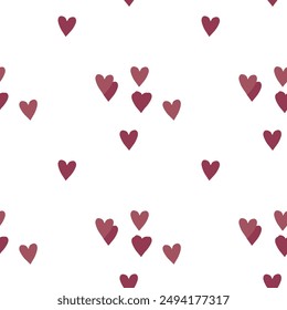 Seamless heart vector, seamless pattern, heart pattern seamless, pattern background, ornament vector, vector design, background vector, heart shape, abstract background, cute heart pattern