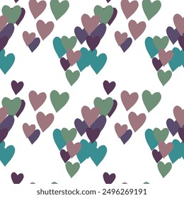 Seamless heart vector, seamless pattern vector, background design, simple heart pattern, background texture, background pattern, background vector, ornamental pattern, I love you symbol