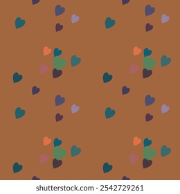Seamless heart vector, seamless pattern, background pattern, vector background, ornamental pattern, heart symbol, vector shapes, simple heart pattern, ornaments vector, abstract background