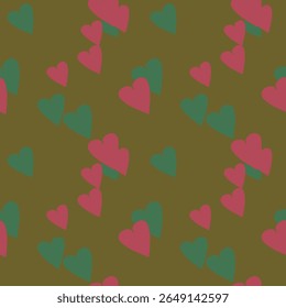 Seamless heart vector, pattern background, ornament vector, seamless background, background design, vector pattern, vector illustration, heart symbol, seamless patterns, abstract background