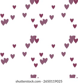 Seamless heart vector, pattern background, heart background, seamless wallpaper, seamless background, abstract background, vector shapes, vector design, Valentine's day, vector abstract