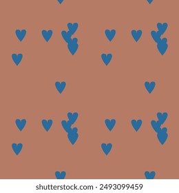 Seamless heart vector, pattern vector, backgrounds and textures, vector shapes, vector background, Valentine's day pattern, pattern design, heart background, seamless texture