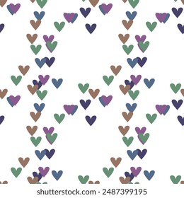 Seamless heart vector, seamless pattern vector, heart pattern seamless, pattern design, heart symbol, vector shapes, seamless background, heart shape vector, ornamental pattern
