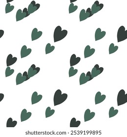 Seamless heart vector, pattern design, pattern vector, background vector, ornamental pattern, heart pattern background, ornament vector, background texture, seamless wallpaper