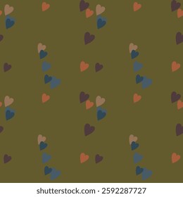 Seamless heart vector, vector pattern, ornaments vector, love symbol, backgrounds and textures, vector shapes, abstract background, pattern background, seamless pattern, seamless texture