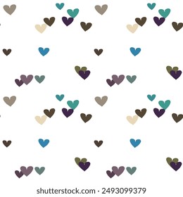 Seamless heart vector, vector pattern, seamless texture, heart background pattern, ornament pattern, seamless background, background texture, I love you symbol, vector backgrounds