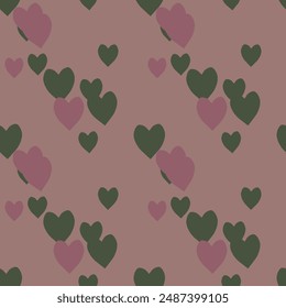 Seamless heart vector, vector pattern, Valentine's day, background design, heart background, love heart vector, pattern design, vector abstract, heart pattern seamless, background texture