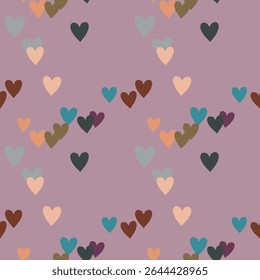 Seamless heart vector, seamless patterns, background design, vector pattern, Valentine's day pattern, heart pattern background, heart shape, seamless background, seamless wallpaper