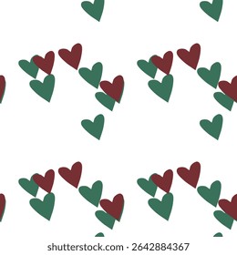 Seamless heart vector, seamless patterns, heart pattern background, I love you symbol, ornament pattern, vector abstract, seamless texture, seamless background, heart symbol