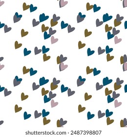 Seamless heart vector, heart shape, seamless background, heart pattern vector, background design, seamless texture, love heart vector, vector background, pattern background, love symbol