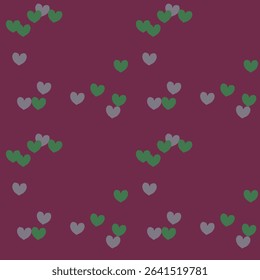 Seamless heart vector, heart shape, heart pattern background, ornaments vector, seamless background, ornamental pattern, Valentine's day, seamless patterns, vector background