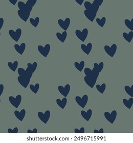 Seamless heart vector, heart shape, vector shapes, abstract background, heart background, vector illustration, cute heart pattern, background vector, seamless wallpaper, pattern design