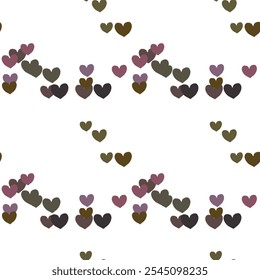 Seamless heart vector, vector shapes, abstract background, vector background, Valentine's day, pattern design, seamless wallpaper, ornament vector, seamless texture, ornamental pattern