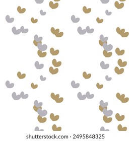 Seamless heart vector, vector shapes, seamless texture, pattern background, heart symbol, background design, heart pattern seamless, seamless wallpaper, ornament pattern, Valentine's day