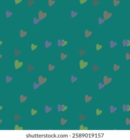 Seamless heart vector, heart symbol, vector abstract, heart pattern background, seamless wallpaper, ornament pattern, vector shapes, ornament vector, seamless pattern, background design