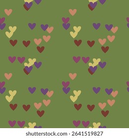 Seamless heart vector, seamless texture, vector design, heart background, vector abstract, background vector, ornament pattern, pattern design, heart shape, seamless background
