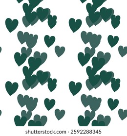 Seamless heart vector, seamless texture, vector illustration, pattern design, vector design, heart background pattern, vector shapes, I love you symbol, seamless wallpaper, heart shape