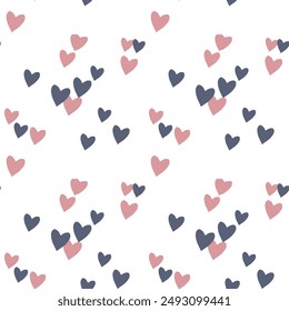 Seamless heart vector, seamless texture, heart shape vector, abstract background, heart pattern background, vector illustration, ornaments vector, seamless background, love symbol