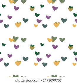 Seamless heart vector, Valentine's day, background design, vector abstract, ornaments vector, seamless pattern vector, seamless background, simple heart pattern, background texture