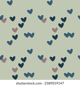 Seamless heart vector, Valentine's day pattern, vector backgrounds, heart background pattern, seamless background, love symbol, vector design, vector illustration, background texture