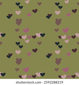 Seamless heart vector, Valentine's day, ornamental pattern, seamless texture, vector backgrounds, heart background pattern, ornaments vector, love symbol, vector pattern, pattern design