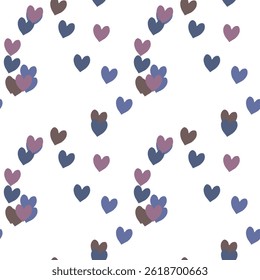Seamless heart vector, seamless wallpaper, simple heart pattern, seamless background, vector abstract, vector illustration, seamless texture, ornaments vector, ornamental pattern