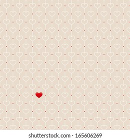 seamless hearts pattern