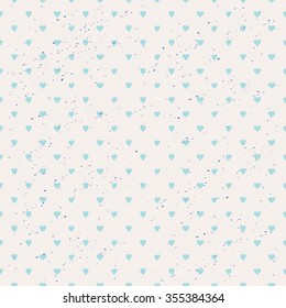 seamless hearts pattern