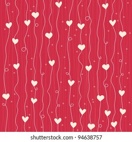 seamless hearts pattern