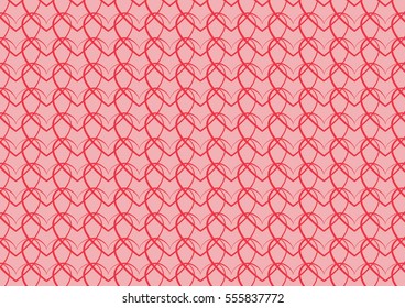 Seamless hearts pattern for Valentines day background.