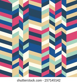 Seamless herringbone pattern with a cool pastel color palette