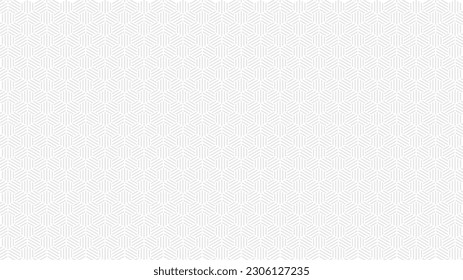 Seamless hexagon geometric pattern abstract modern line ornament texture design for print pack decoration