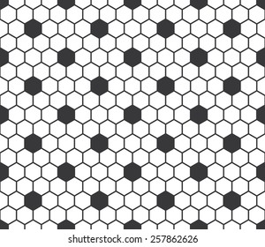 Seamless Hexagon Honeycomb Tile Pattern Vector