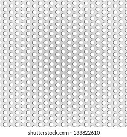 Seamless hexagon metal background with light reflection