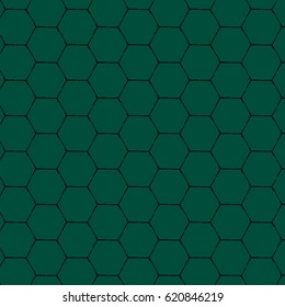 Seamless hexagon texture. Vector pattern for design