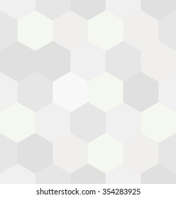Seamless hexagon vector pattern